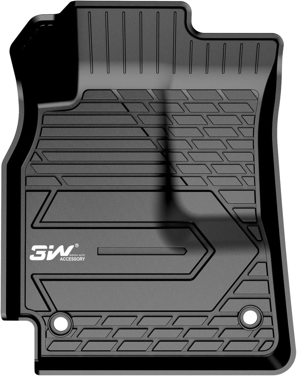 Black TPE All Weather Floor Liner Full Set Car Liners M7157