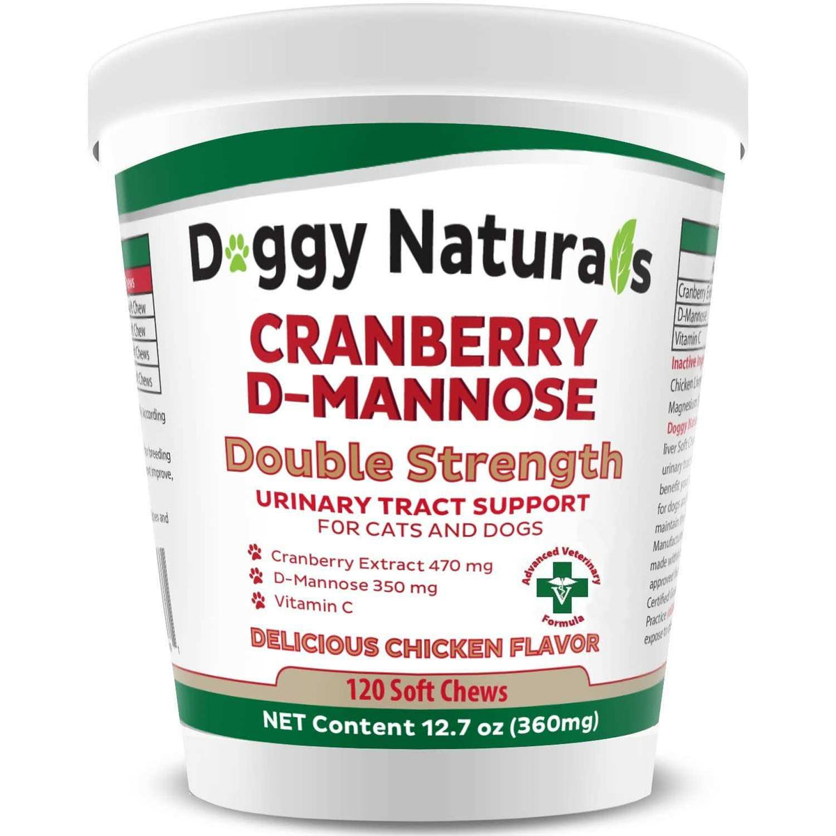 Cranberry D-Mannose for Dogs and Cats T5637