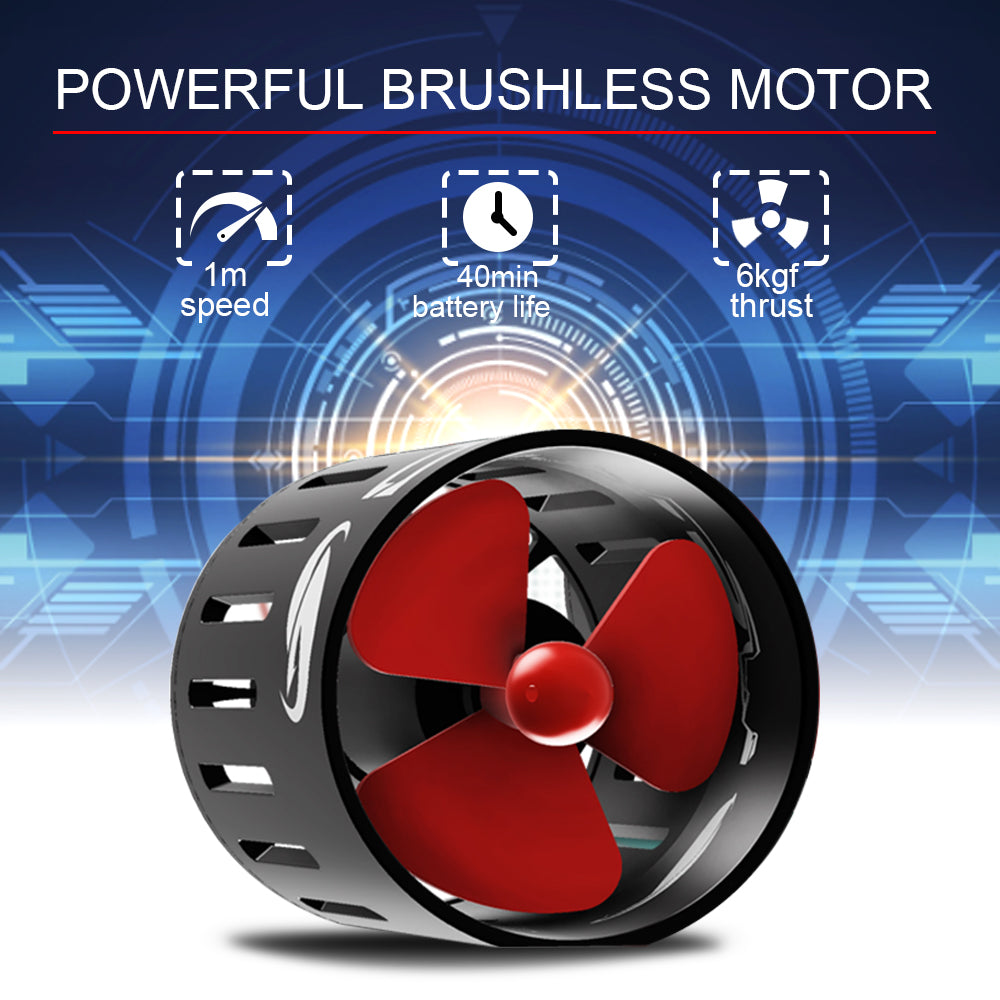2pcs Electric Underwater Scooters 20M Waterproof A86407