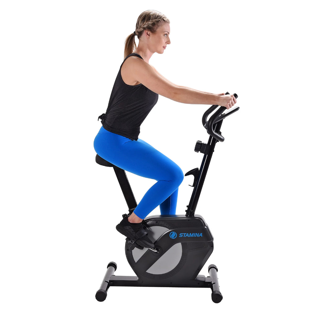 Upright Exercise Bike 8 Levels Magnetic Resistance L625756