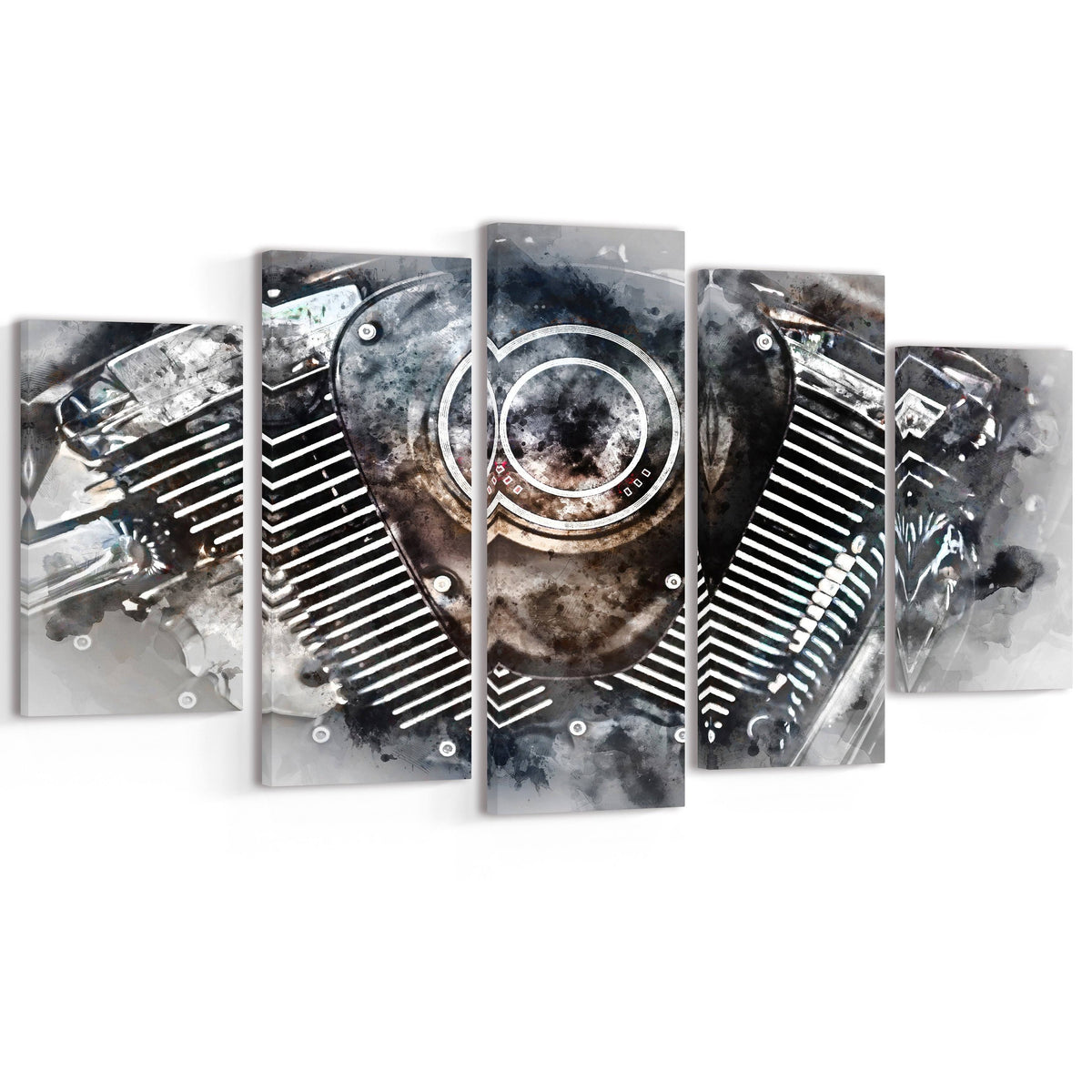 5 Panels Canvas Art Print L19022