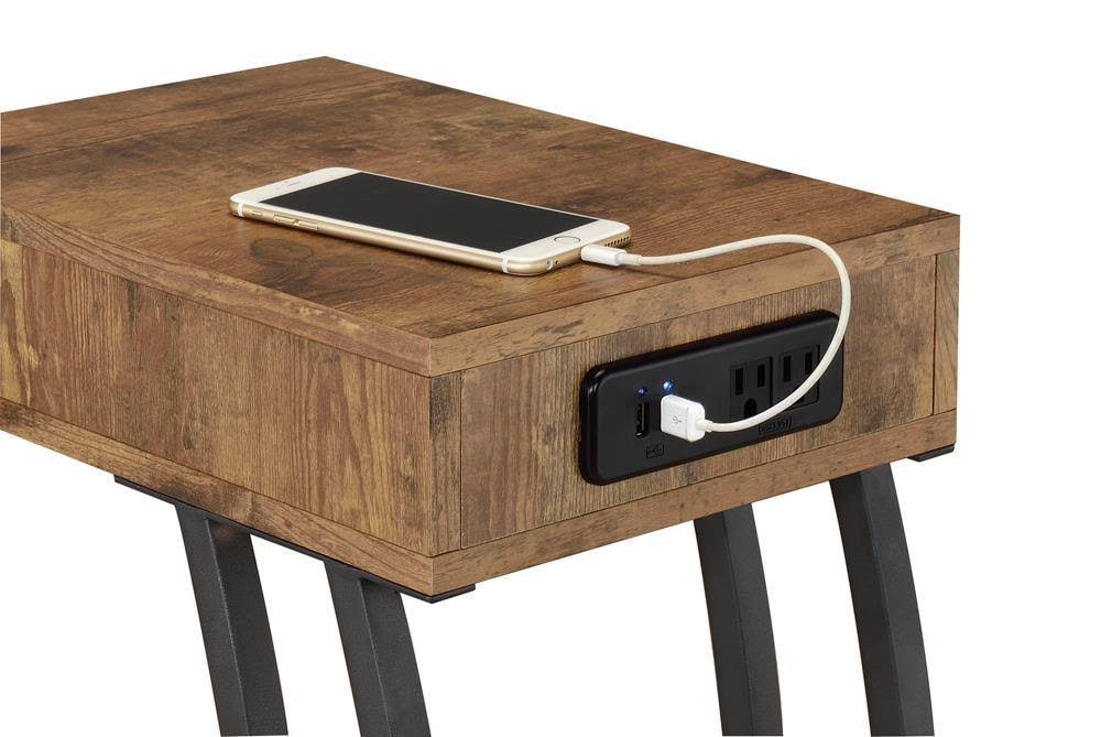 Cappuccino Accent Table R48172