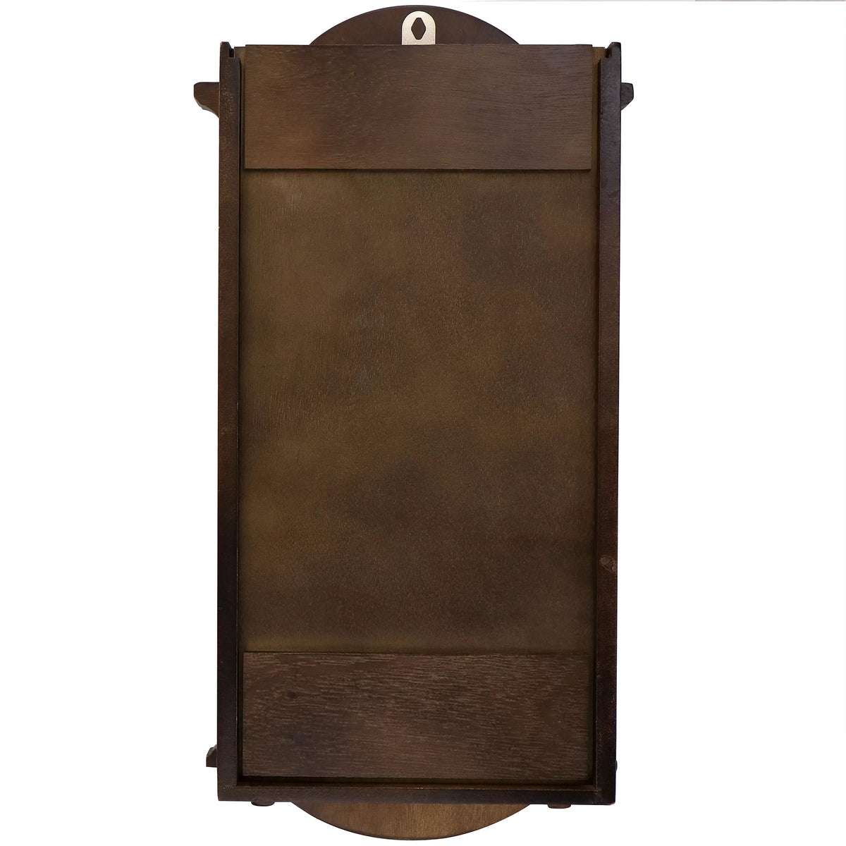 22 inch Chestnut Brown Wood Chiming Pendulum Wall Clock Y6571
