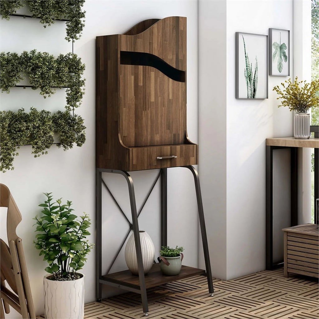 Wood 2-Shelf Mini Bar F6740