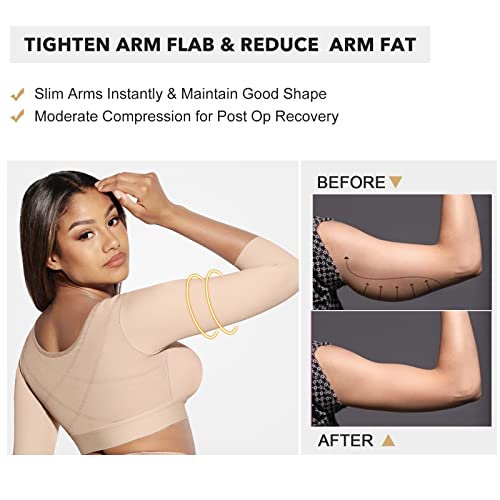 Arm Shaper Compression Sleeves Shapewear Bra S768236