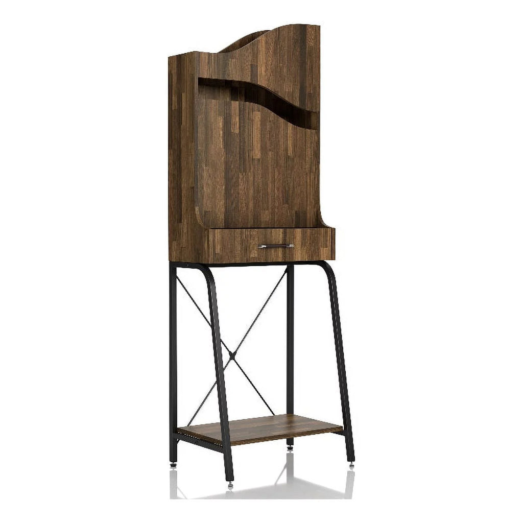 Wood 2-Shelf Mini Bar F6740