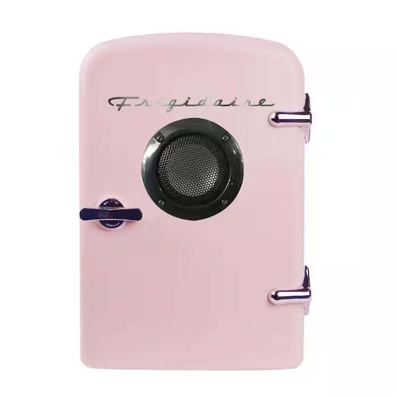1 cu. ft. 6-Can Retro Mini Fridge in Pink E10371