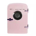 1 cu. ft. 6-Can Retro Mini Fridge in Pink E10371