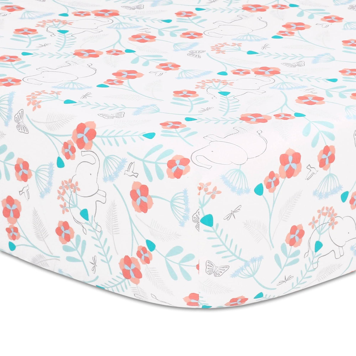 3 Piece Crib Bedding Set F834