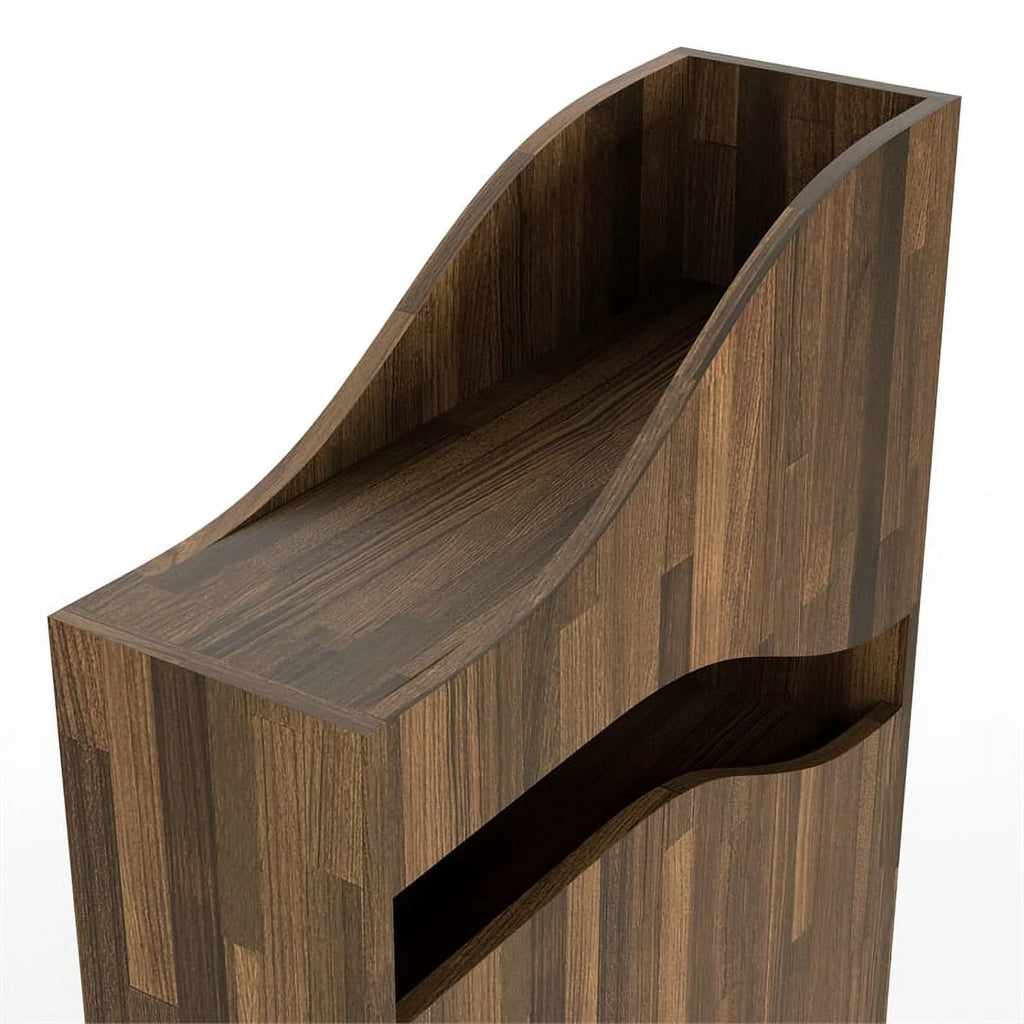 Wood 2-Shelf Mini Bar F6740