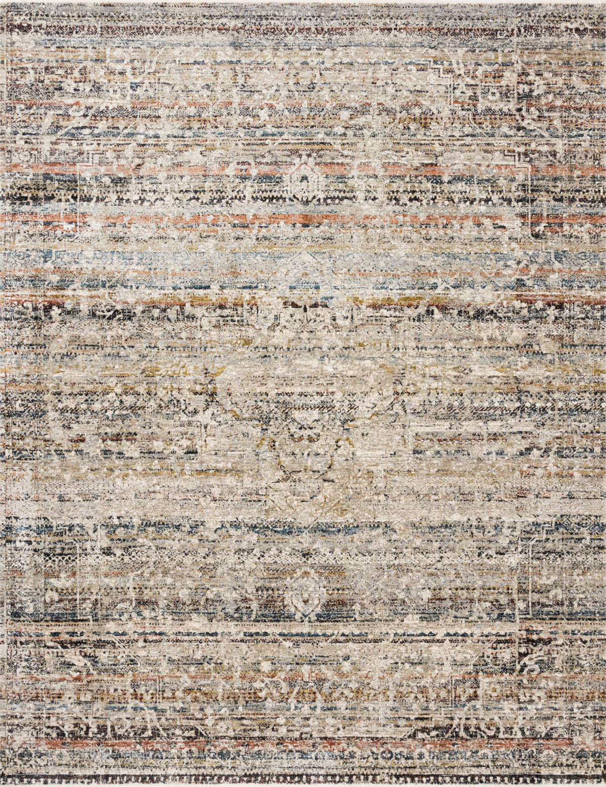 Taupe Multi 7'10 x 10' Rug R71176