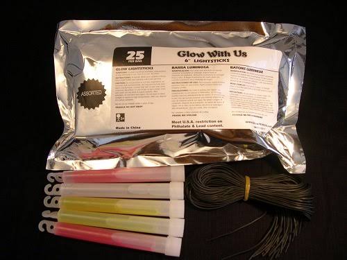 100 Industrial Grade Blue Light Sticks V787