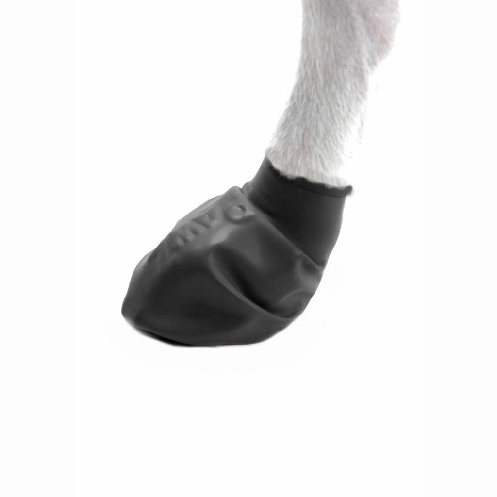 Small Black Rubber Dog Boots 12pk x2 H2909