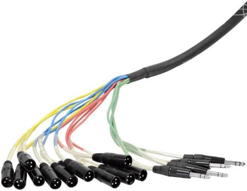 12 Channel 100' XLR Snake Cable with 1/4 Returns R868