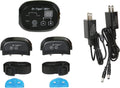 Black Wireless Pet Barrier with 2 Receiver Collars G302