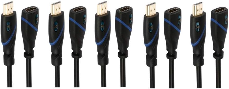100 FT High Speed HDMI Cable Male to Male with Ethernet Black I84214