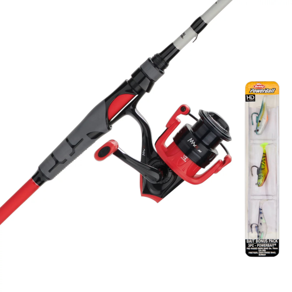 Spinning Rod and Reel Combo with Bait Kit A86969