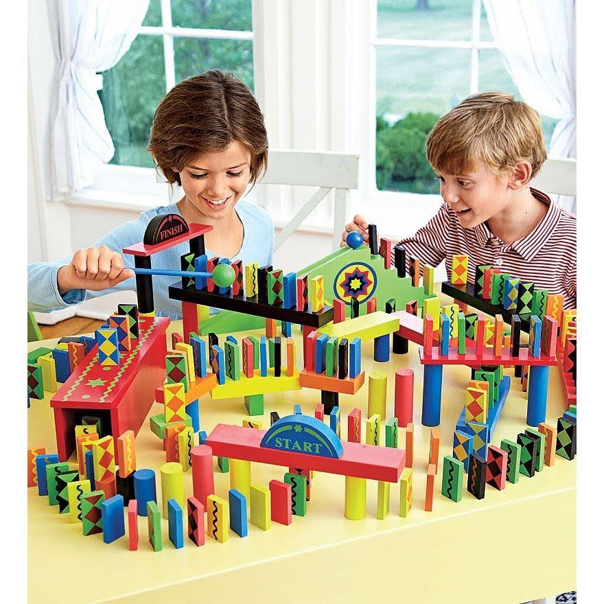 255-Piece Domino Race Set with 24-Piece Add-On Set B47940