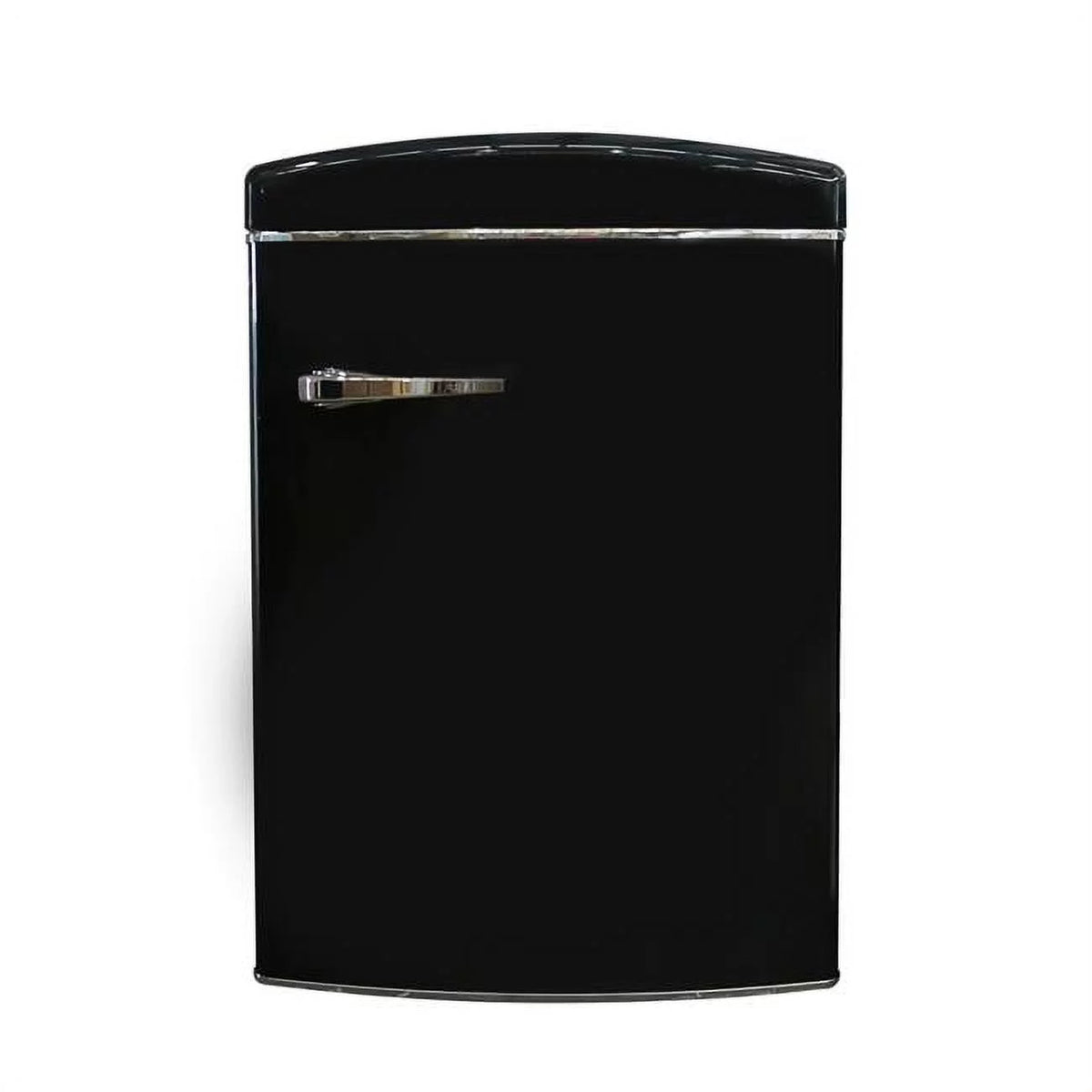 3.2 cu. ft. Retro Convertible Refrigerator-Freezer Frost Free in Black A539