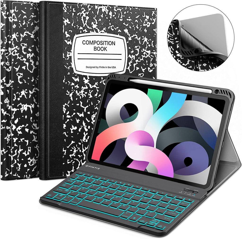 Sky Blue Keyboard Case for iPad Air 4th Generation 10.9 Inch 2020 Y475636