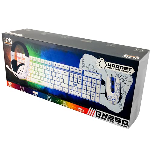 Wired LED RGB Backlight Gaming Keyboard and Mouse and Mouse pad and Gaming Headset 4 in 1 W149