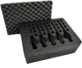 2 Piece Set Pre-Cut Polyethylene Foam Insert for Pelican 1550 Case B7714