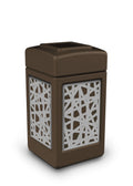 42 Gallon Brown Trash Can G1733