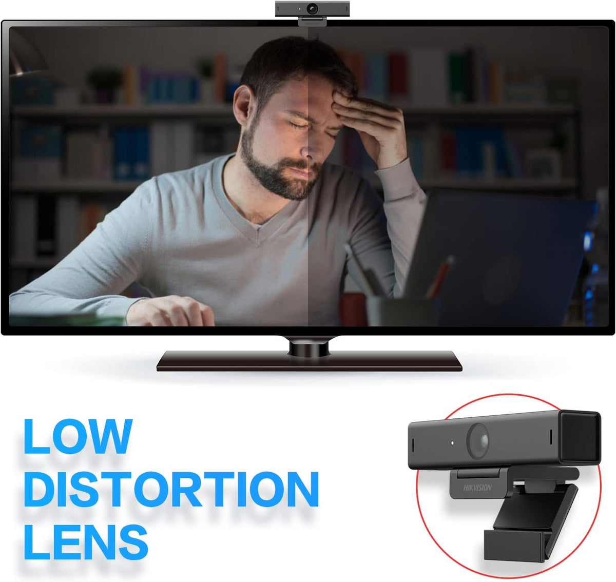 1080P HD Webcam with Microphone, 30fps Autofocus, Digital Zoom, Pack of 2 A3767