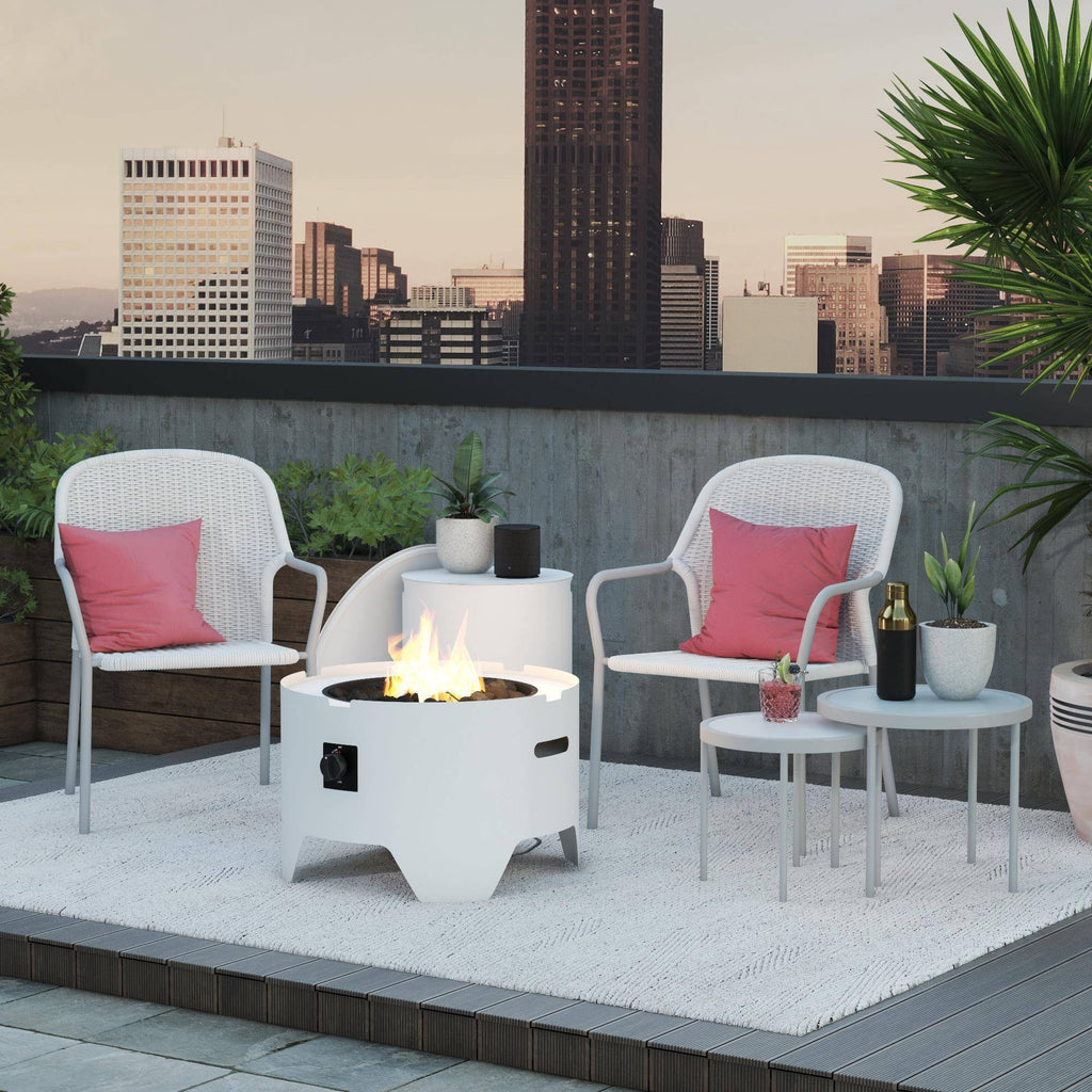 White Fire Pit J6353