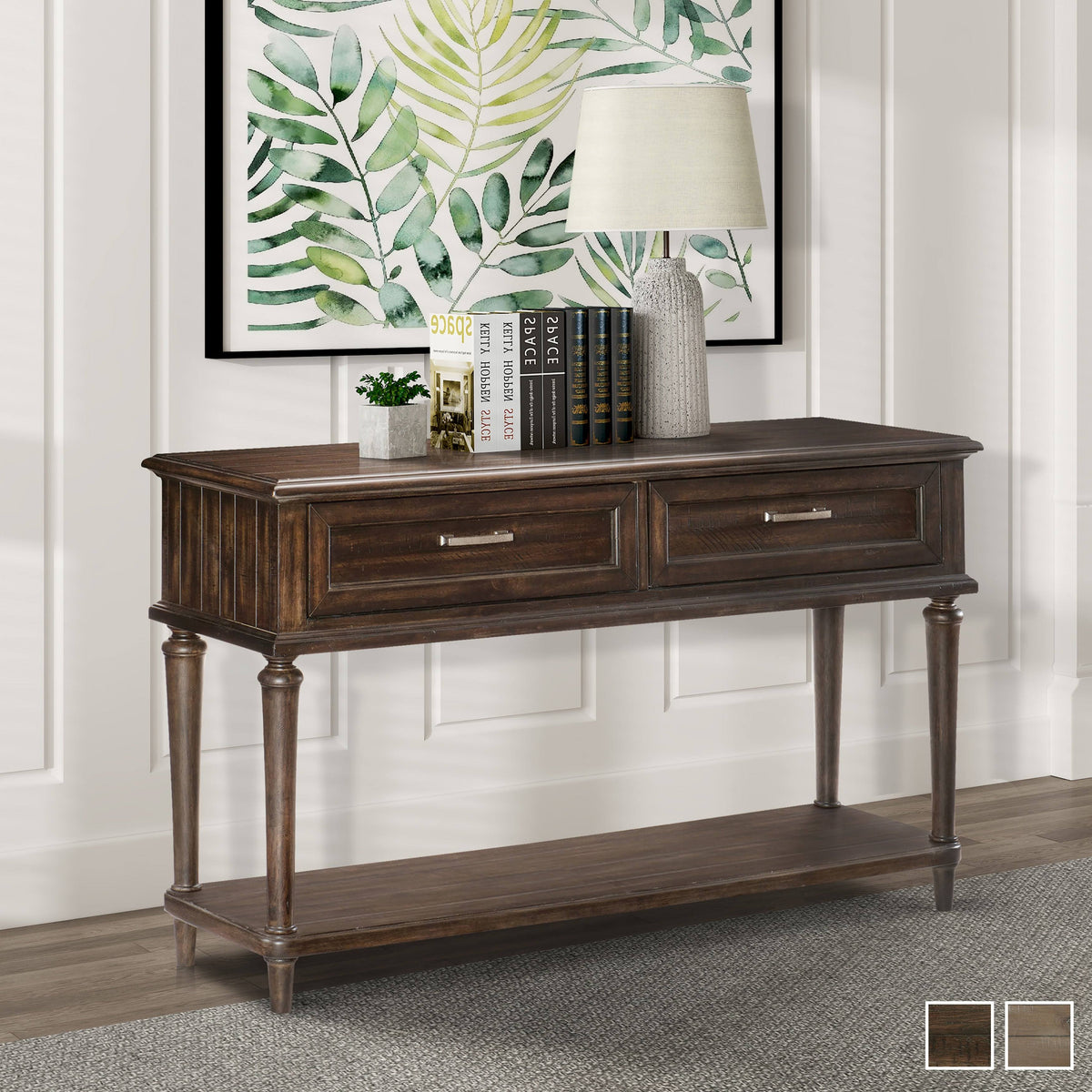 Driftwood Light Brown Sofa Table W253518