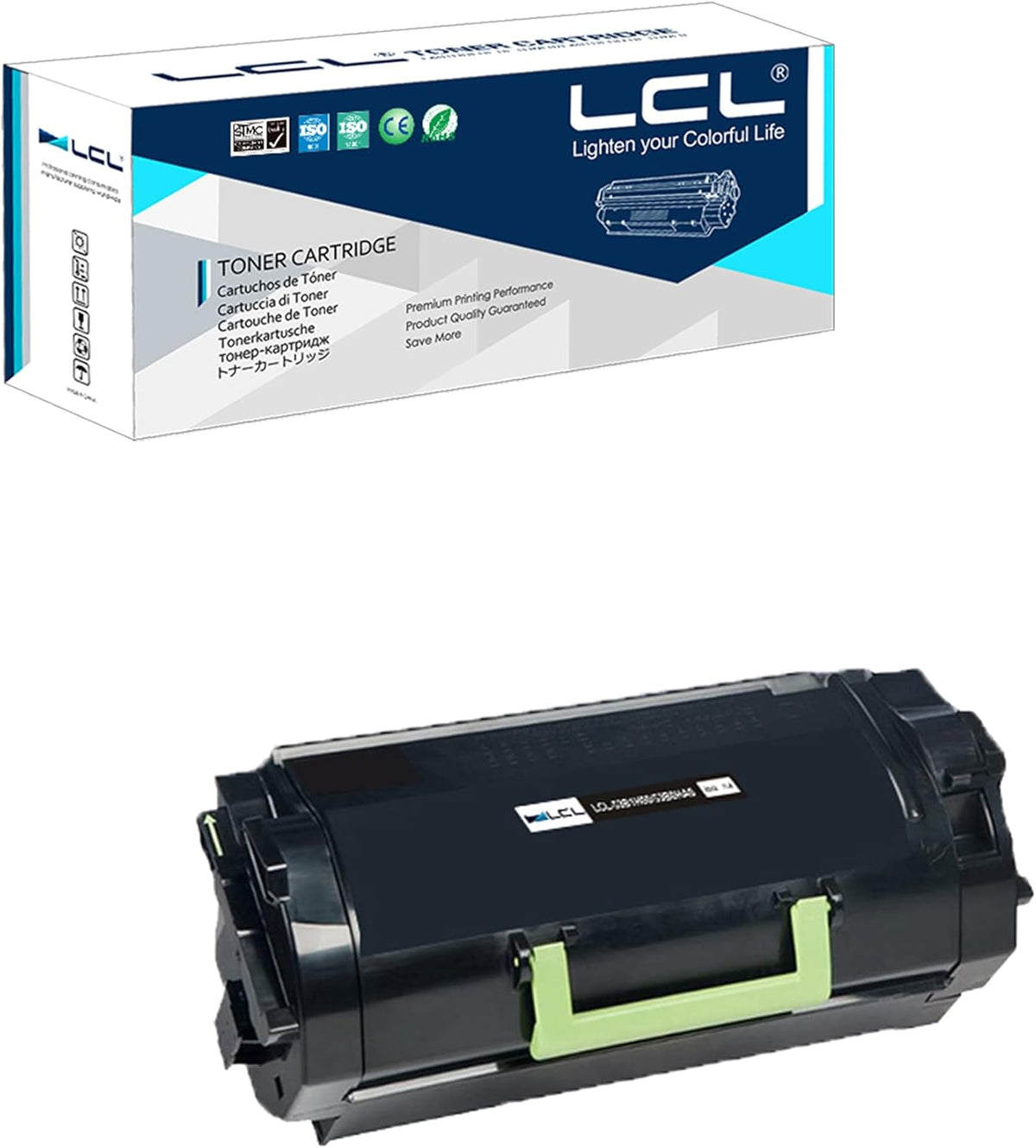 Compatible Toner Cartridge Replacement 1-Pack Black U55502