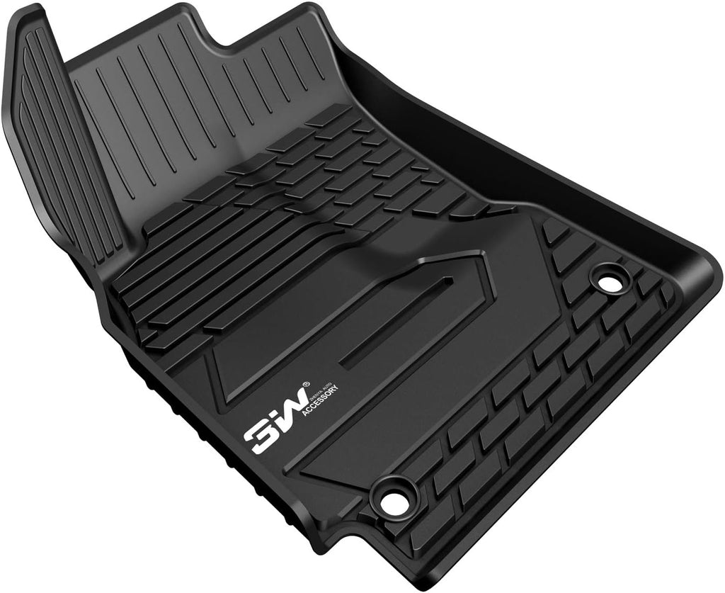 Black TPE All Weather Floor Liner Full Set Car Liners M7157