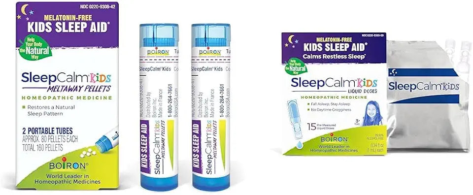 Sleep Aid Meltaway Pellets 160 Count & Liquid Doses 15 Count E19015