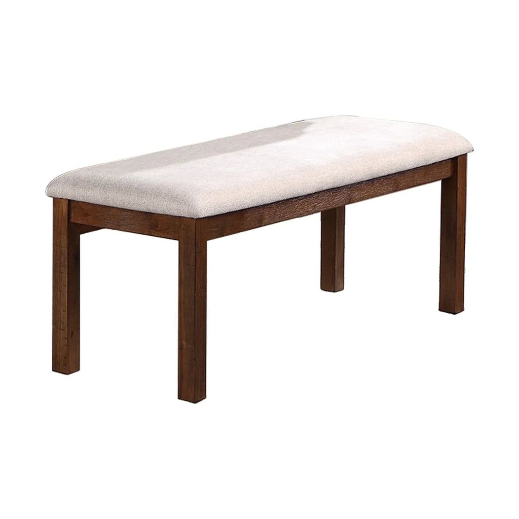 48 Inch Fabric Upholstered Dining Bench I9653