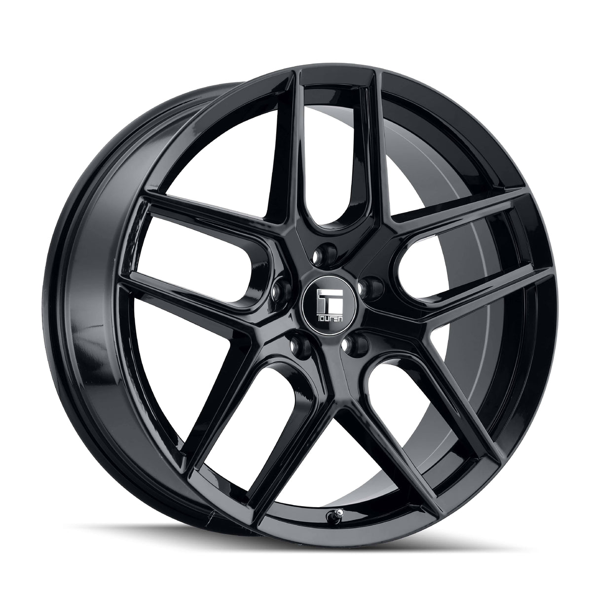 17x8 5x112 35mm Gloss Black Wheel W7843