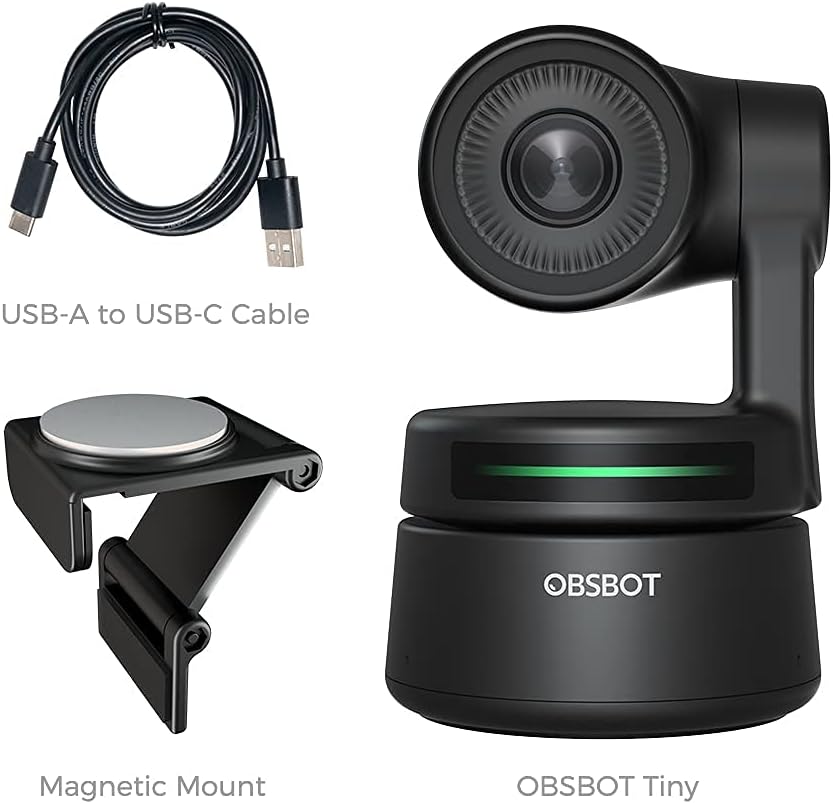 Full HD 1080p PTZ Webcam with Dual Omni-Directional Mics I32916