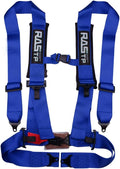 4 Point Safety Harness with 3 Inch Padding (Blue) Pack of 2 H506