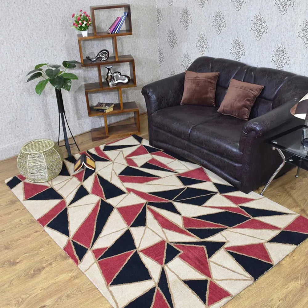 Hand Tufted Contemporary Wool 9'x12' Area Rug K879678