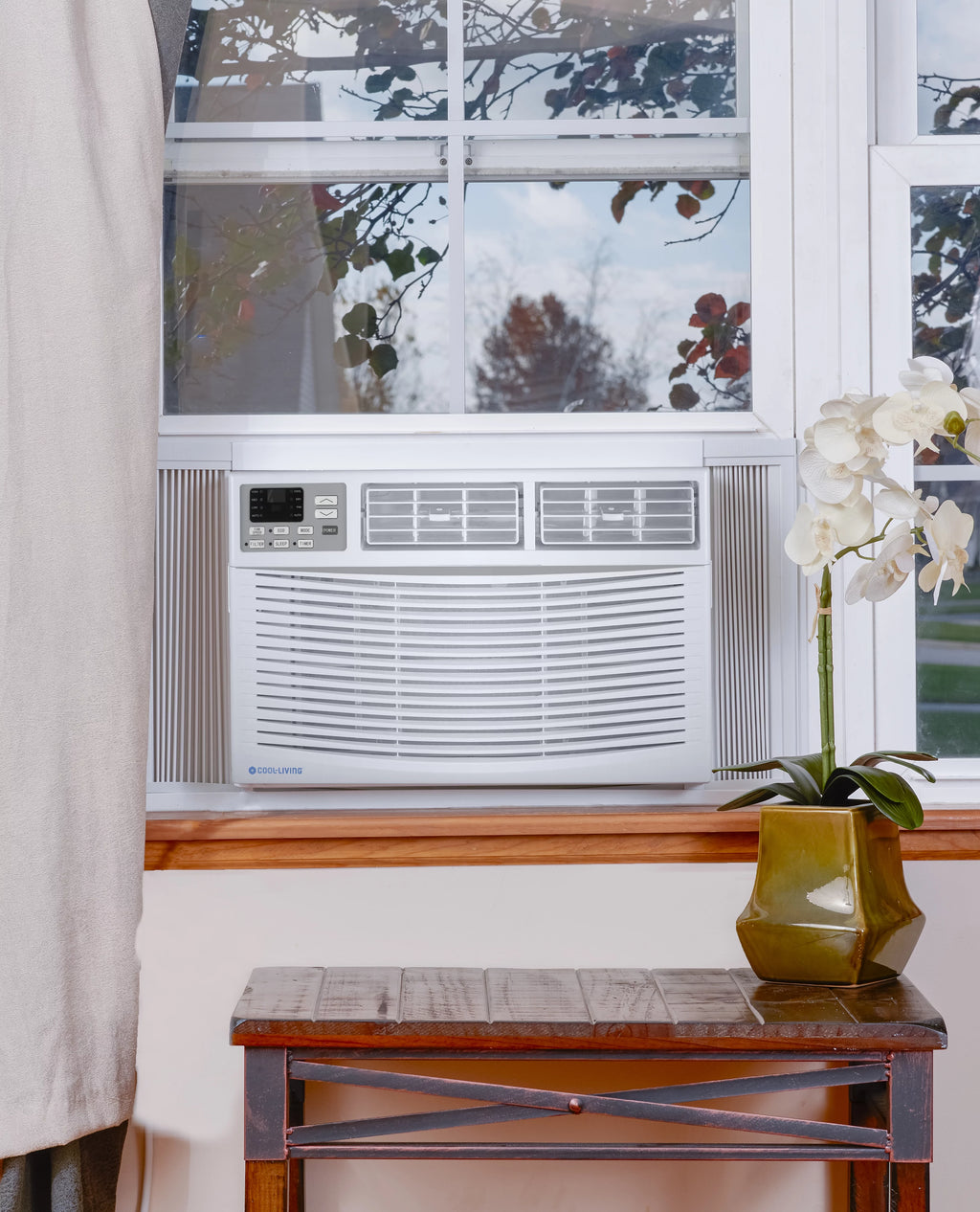 12,000 BTU 115-Volt White Window Air Conditioner Y69296