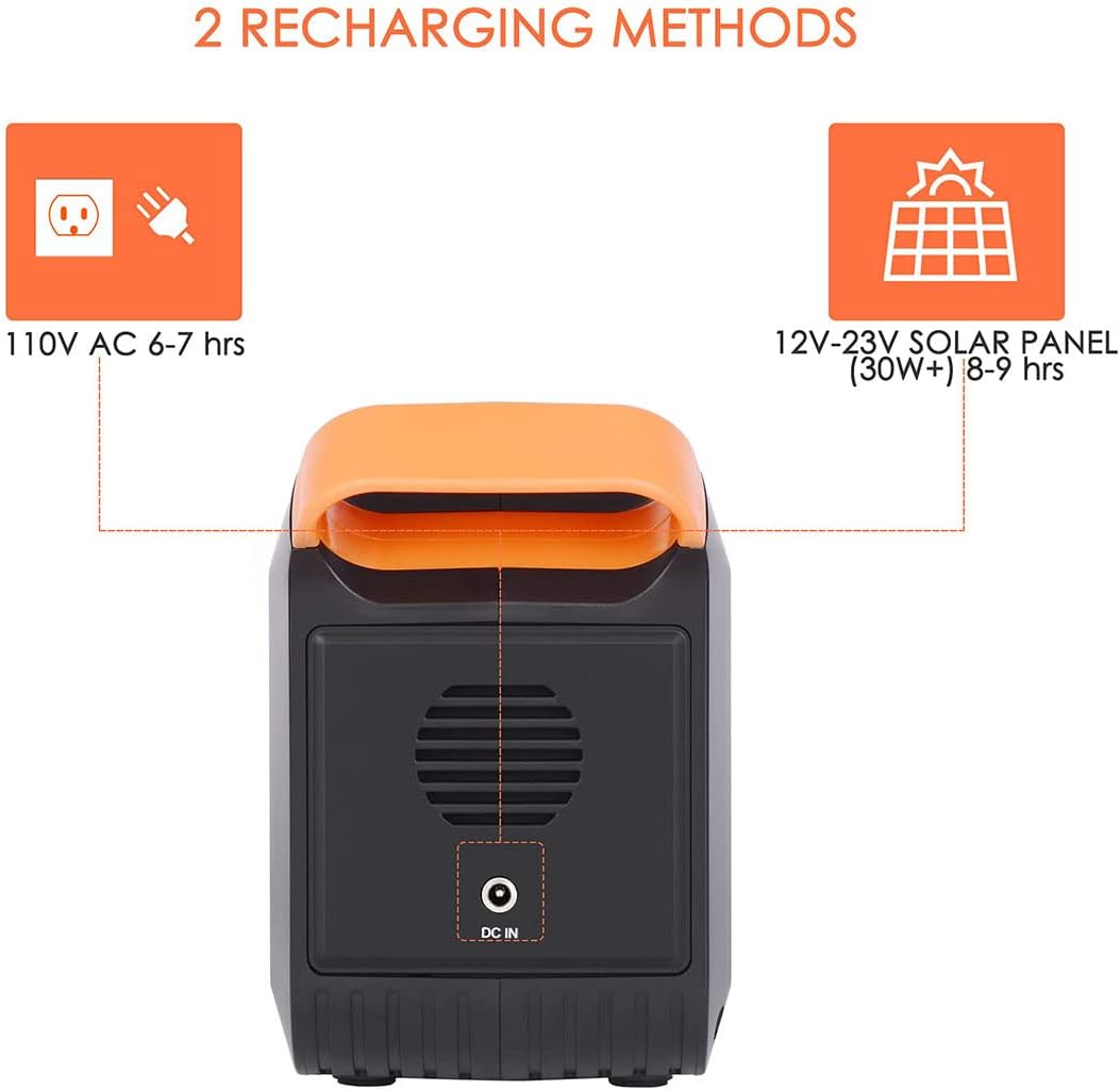 111Wh Portable Power Station 30000mAh Solar Generator O158741