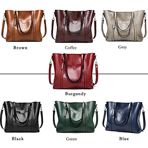 Brown Leather Top Handle Satchel Tote Bag C15276