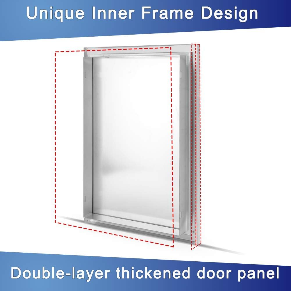 18 W x 21 H Stainless Steel Single Access Door Y3739