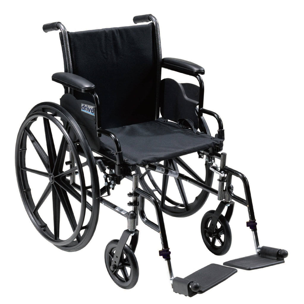 Light Weight Wheelchair with Flip Back Removable Arms G9705