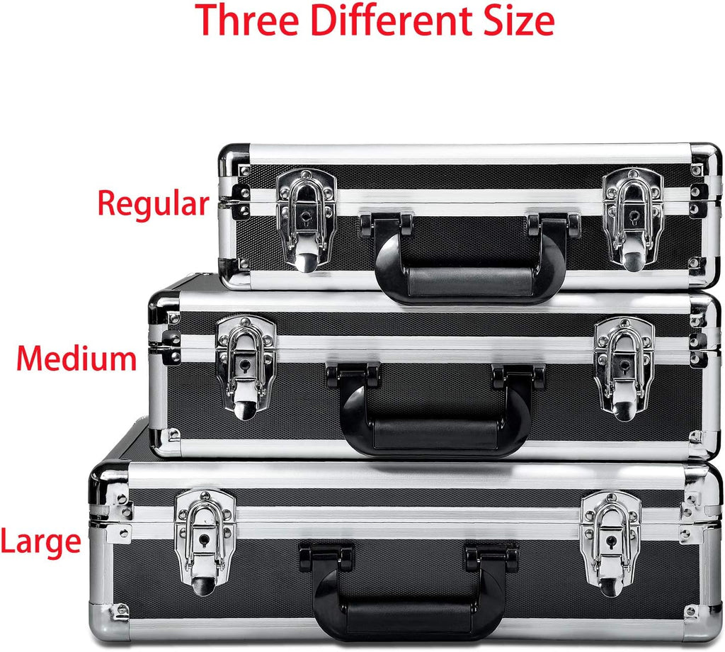 18in Two-Tone Aluminum Case with Pluck Foam Interior O480