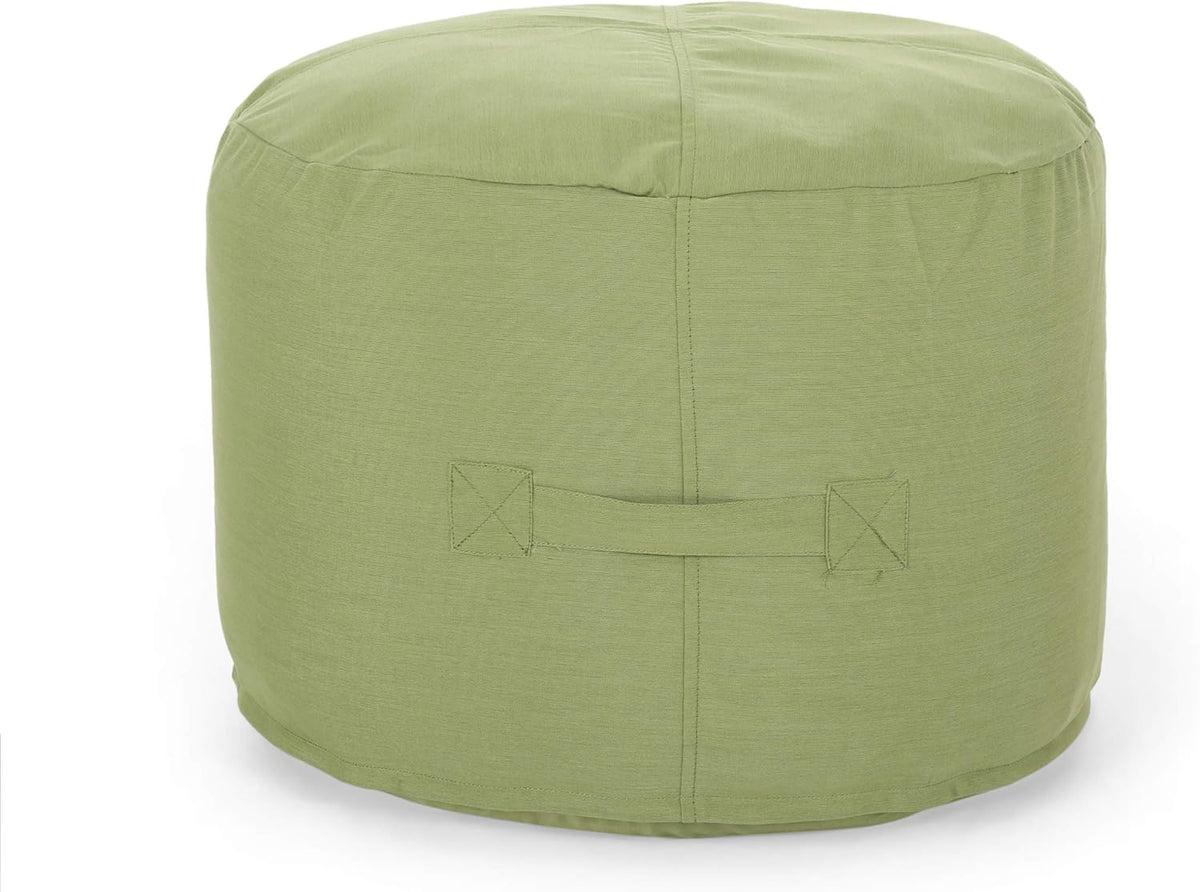 Charcoal Outdoor Ottoman Pouf N50089