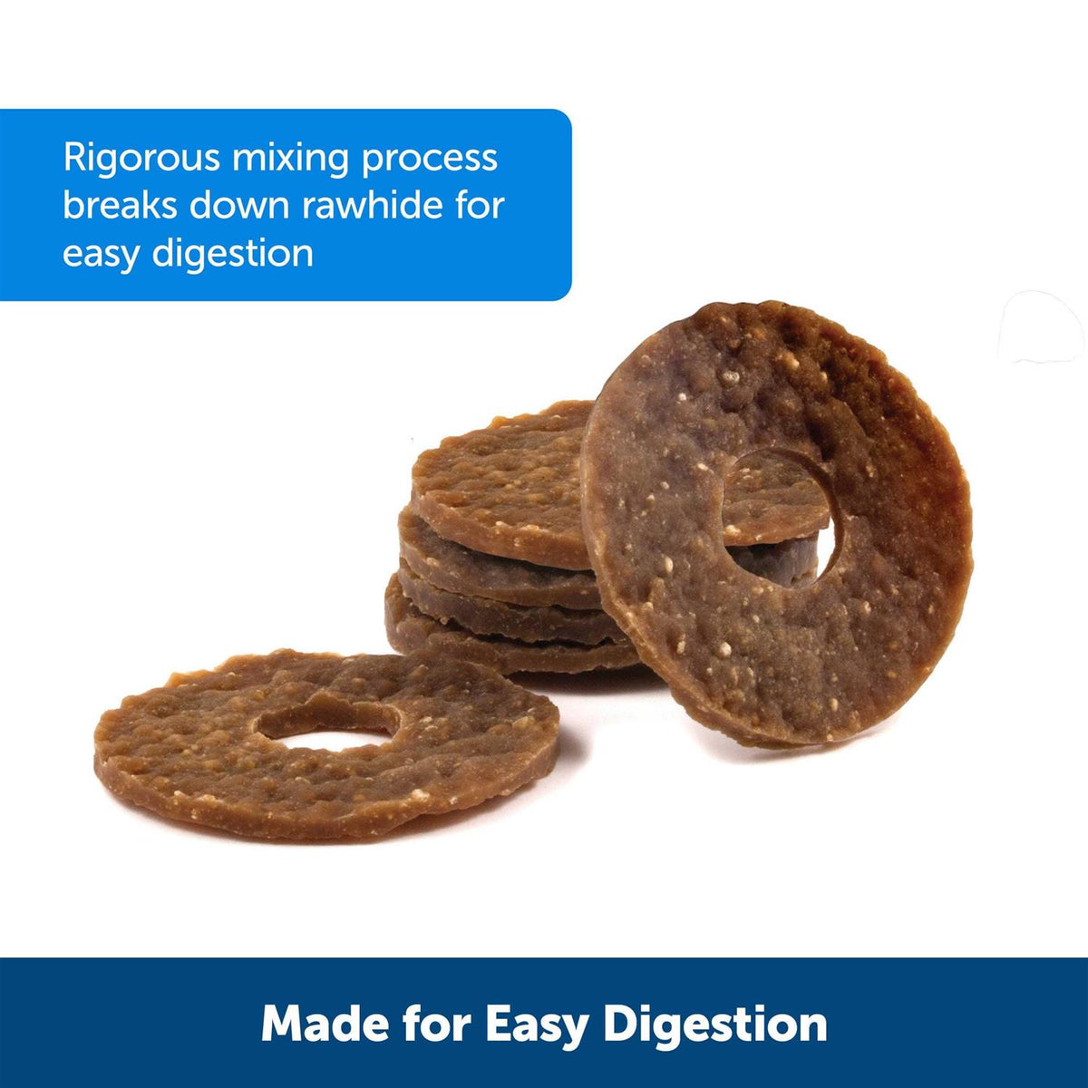Rawhide Treat Rings J699
