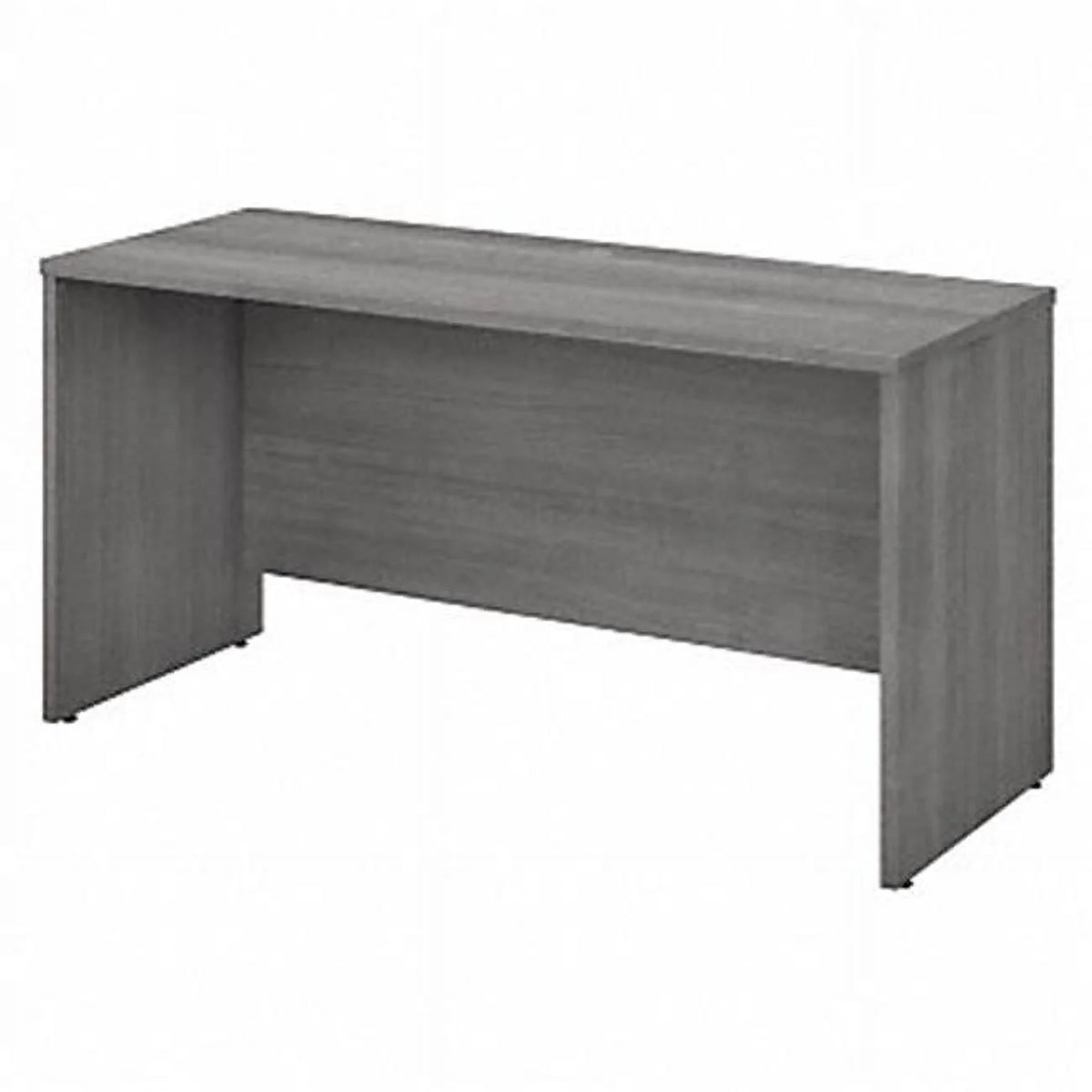 60 x 24 in. Platinum Gray Credenza Desk O8652