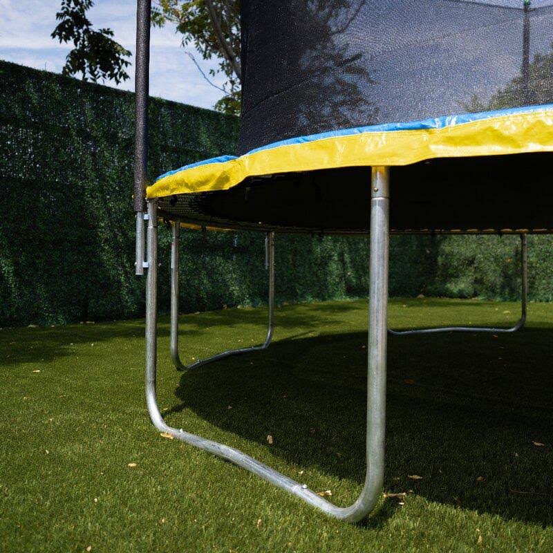 15& Round Backyard Trampoline with Safety Enclosure R34532