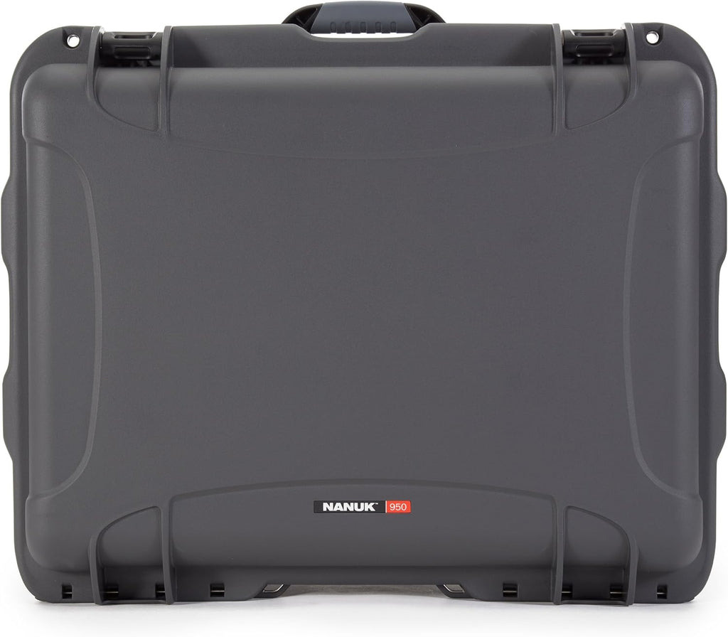 Waterproof Hard Case with Wheels and Padded Divider D598450