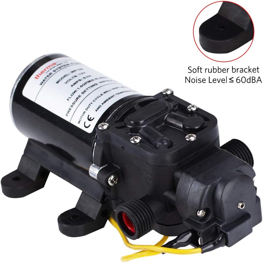 1.6GPM Diaphragm Water Pressure Booster Pump 12V DC L535864